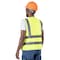 Pioneer Tricot Safety Vest, Green, Medium, 2 Stripe V1025160U-M - alternate 4